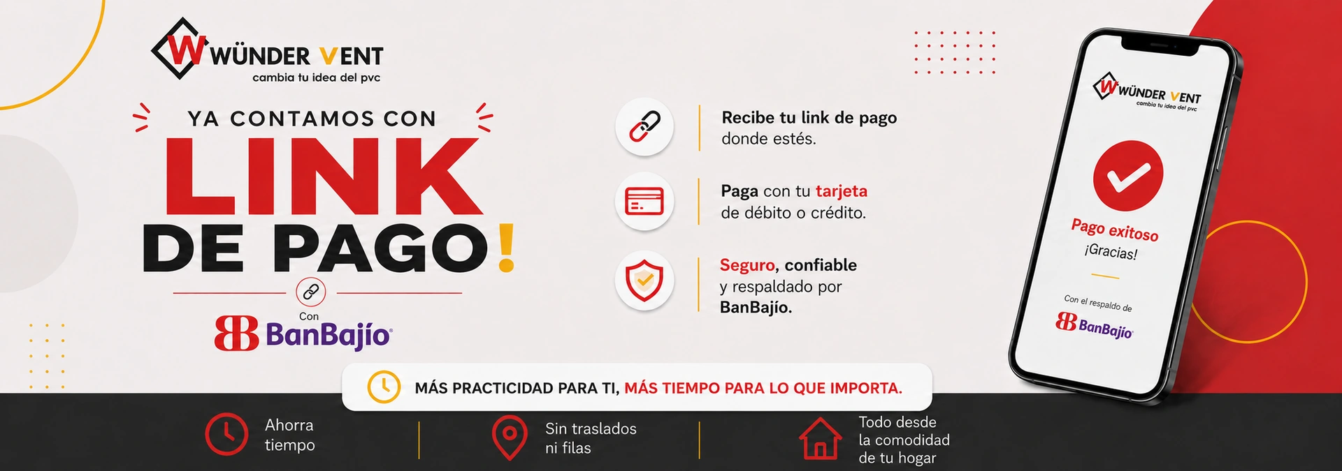 Información de link de pago Wünder Vent