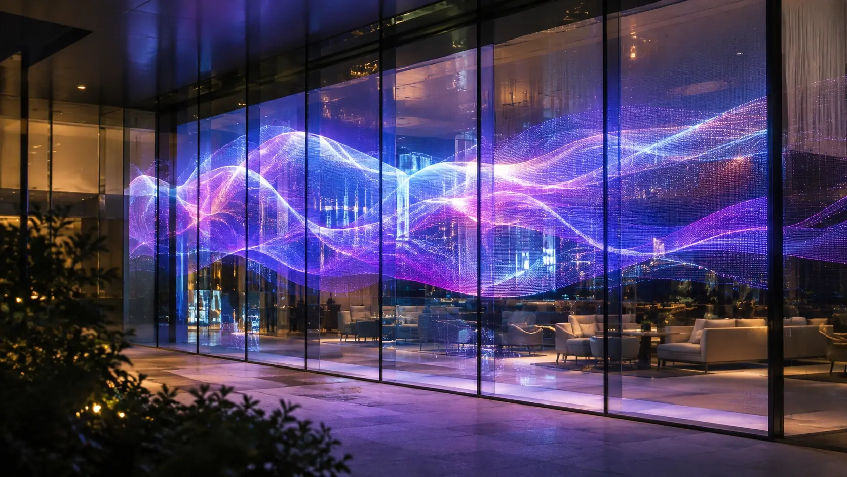 Aparador transformado con contenido Wunder-LED